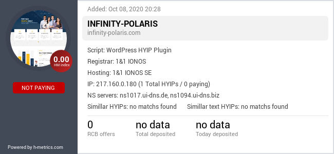 Onic.top info about Infinity-polaris.com