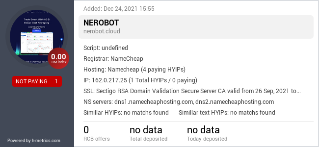 Onic.top info about Nerobot.Cloud