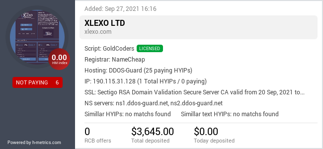 Onic.top info about Xlexo.com