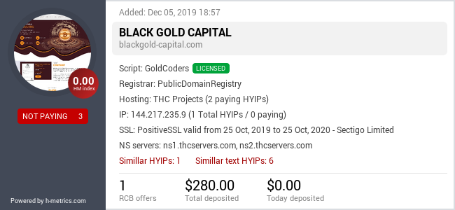 Onic.top info about blackgold-capital.com