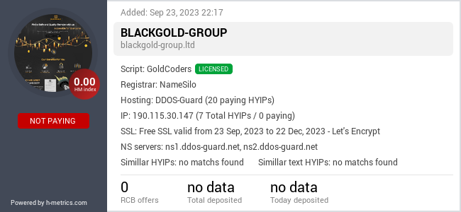 Onic.top info about blackgold-group.ltd