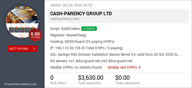 Onic.top info about cash-parency.com