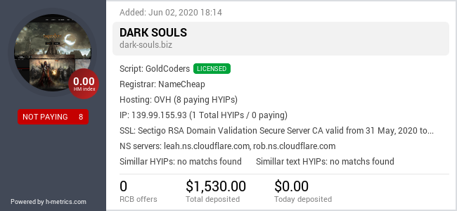 Onic.top info about dark-souls.biz