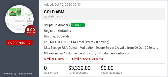 Onic.top info about goldabm.com