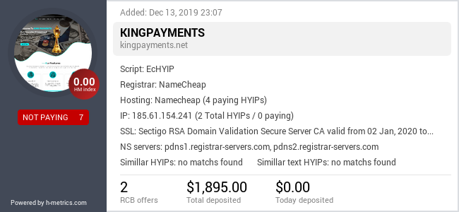 Onic.top info about kingpayments.net