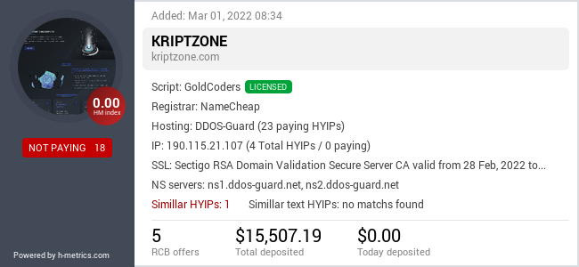 Onic.top info about kriptzone.com