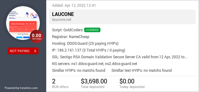 Onic.top info about laucone.net