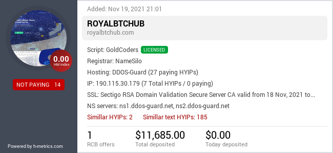 Onic.top info about royalbtchub.com
